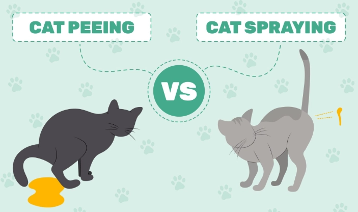 Why did my cat just squirt on me?