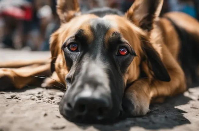 first signs of heat stroke in dogs