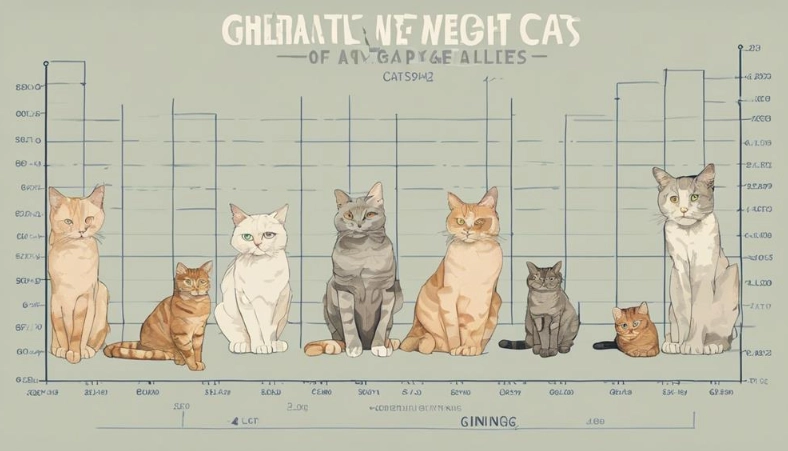 cat weight chart