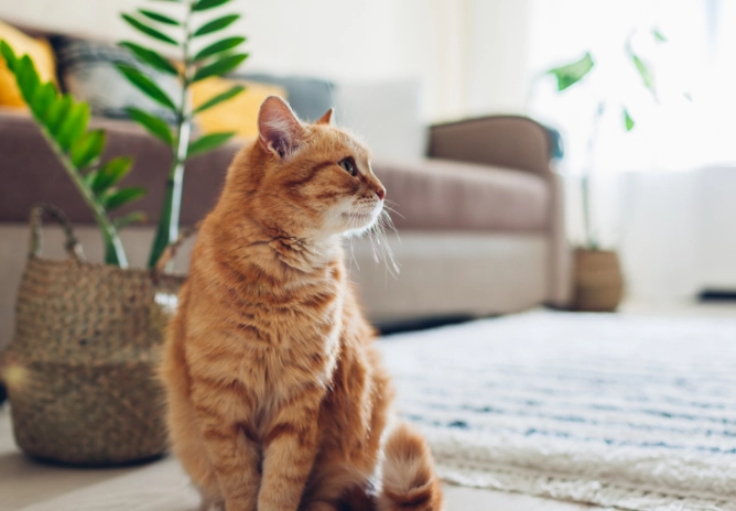 cat pee smell removal