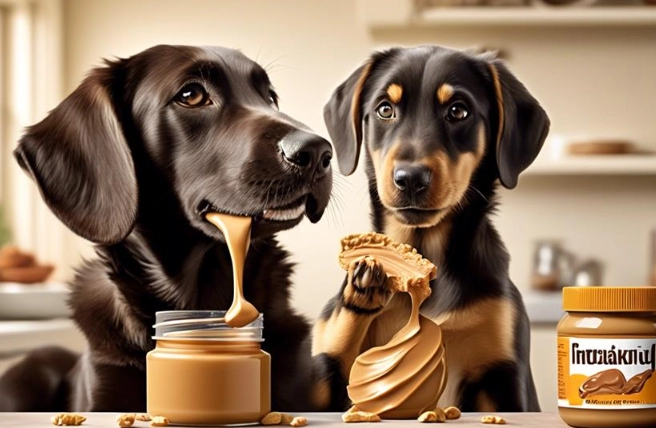 peanut butter for dogs upset stomach