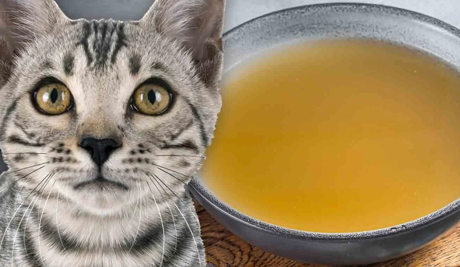 benefits of chicken broth for cats