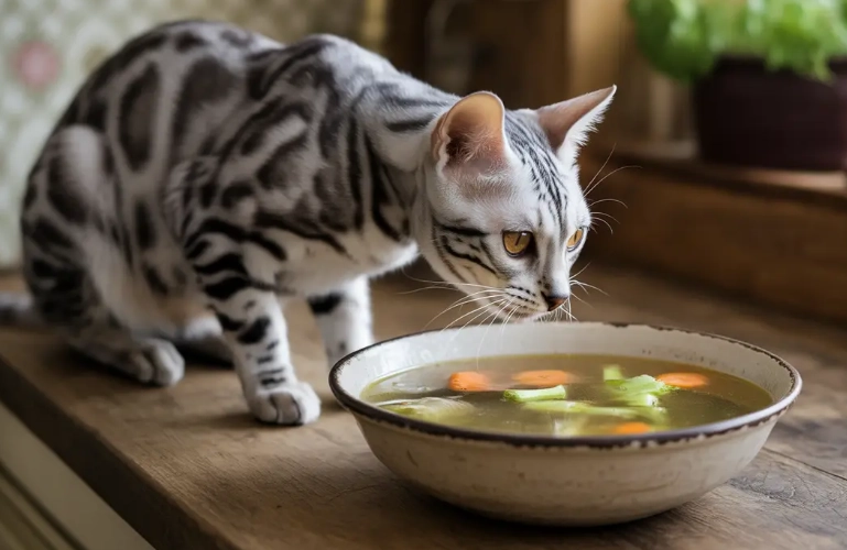 chicken broth for cats