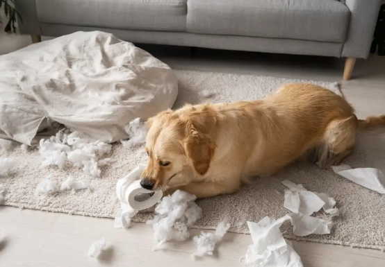 stop dog eating poop naturally