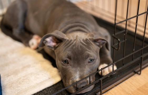 stop puppy crying in crate stop puppy crying in crate