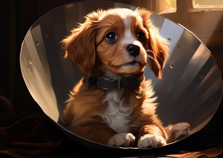 how long cone after neuter