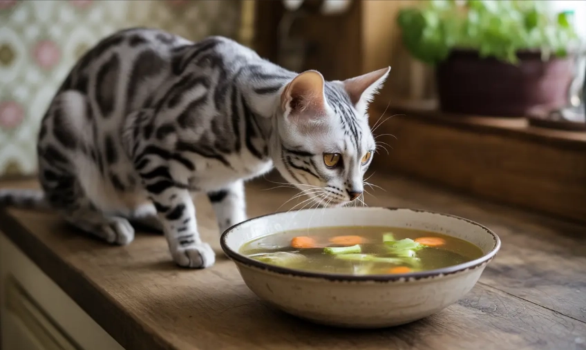 chicken broth for cats
