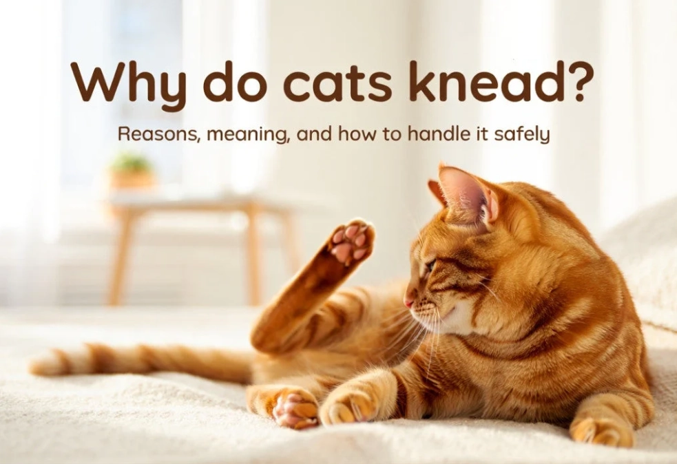 cat kneading meaning