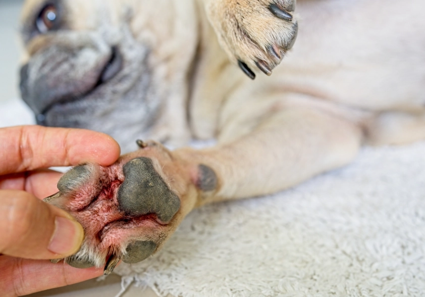 cracked dog paws cracked dog paws