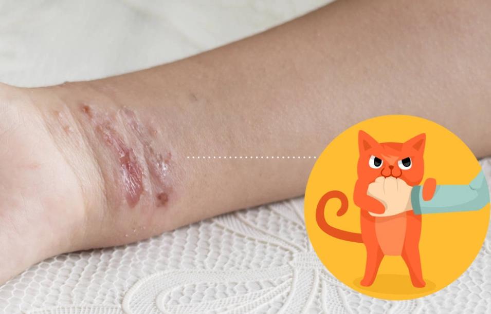 how to treat a cat scratch how to treat a cat scratch