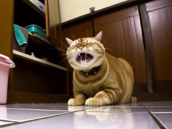 ammonia smell cat urine dangerous