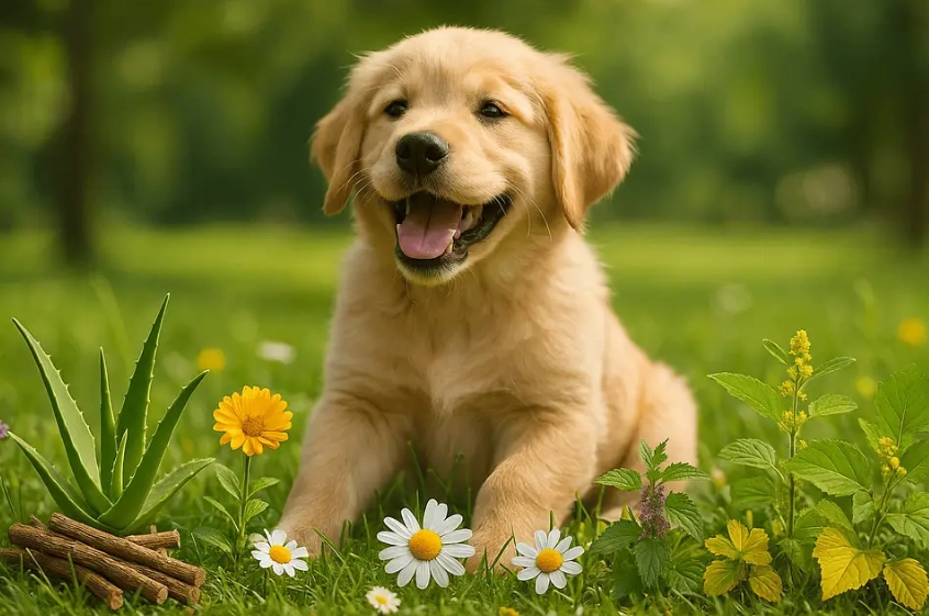 safe herbs for dogs