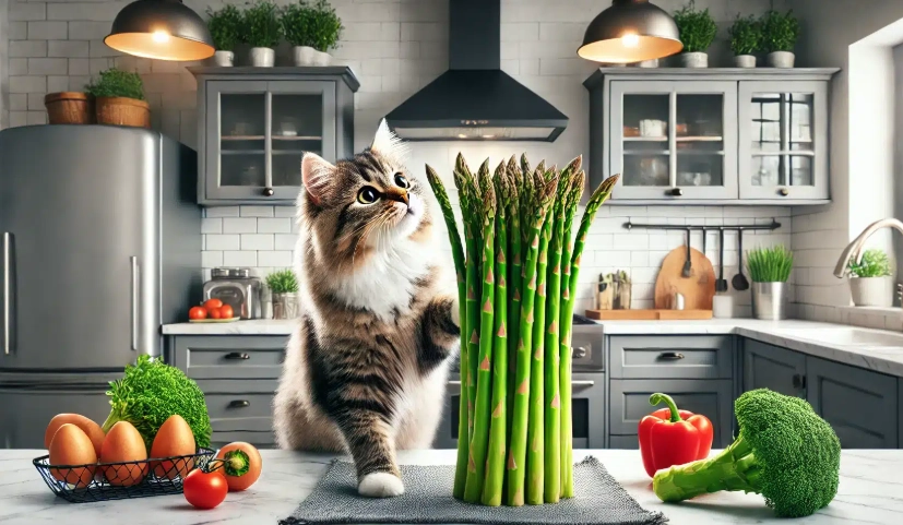 asparagus for cats
