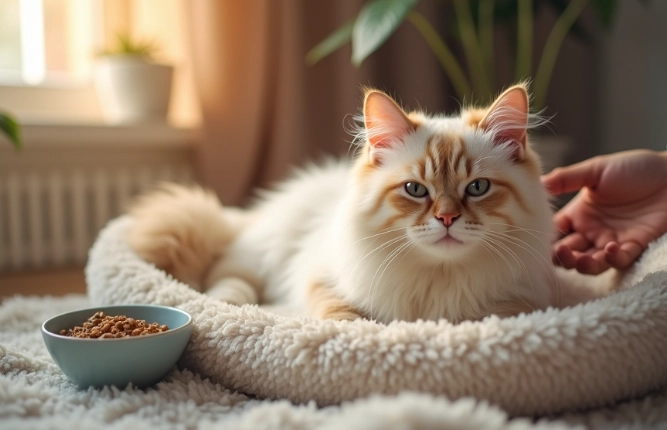 cat diarrhea home remedy